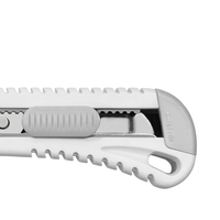 Couteau utilitaire à lame amovible ZY-226, poignée antidérapante ABS+TPE, gaine en acier inoxydable, coupe-boîte robuste