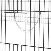 2025 caisse lapin clapier personnalisé grand fer acier inoxydable métal lapin clapier animaux maisons Hamster Pet Cage à vendre