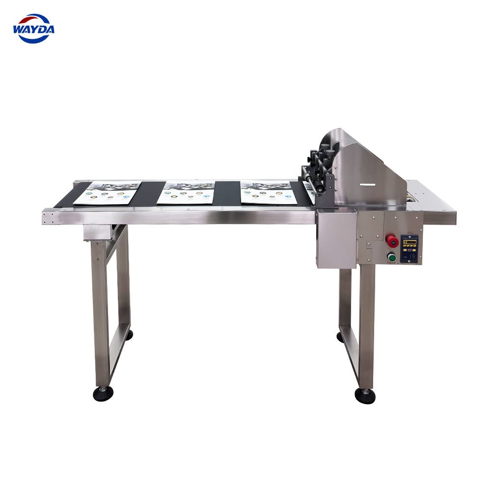 Intelligent Automatic Pagination Machine Baffle Feeder Conveyor Page Counting Customizable for Food Cartons Plastic Board