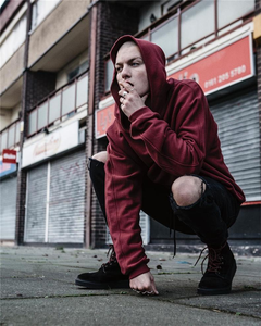 <span class=keywords><strong>Jeans</strong></span> de motard skinny déchirés avec bande adhésive pantalon <span class=keywords><strong>en</strong></span> denim coupe ajustée motos bermudas froissés <span class=keywords><strong>jeans</strong></span> troués au genou <span class=keywords><strong>homme</strong></span> - Product Image 4