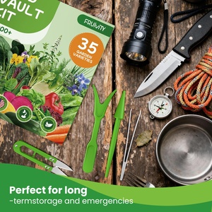<span class=keywords><strong>Kit</strong></span> de jardinage de survie écologique et biologique sans OGM pour intérieur/extérieur, plus de 21 000 plantes |   35 variétés avec des marqueurs de plantes gratuits - Product Image 4