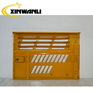 Puerta del tanque de agua del radiador y puerta de la bomba hidráulica para excavadora KATO HD512-3, piezas de chapa metálica para excavadora - Product Image 2