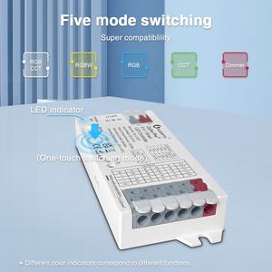 Новый драйвер ZigBee Pro+ для светодиодов <span class=keywords><strong>2026</strong></span> года, RGBCCT RGBW RGB CCT диммер, максимальный выходной ток 20А, порт быстрого подключения - Product Image 6