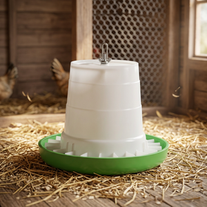 Comedero para Aves de Corral Plegable de Plástico Resistente de 3 kg, Garantía de Calidad 126A, Flujo de Alimentación Ajustable, Ultra Silencioso - Product Image 2