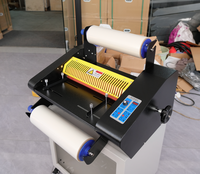 Machine à plastifier électrique de bureau FM-360, simple/double face, largeur 360 mm, chaud/froid, 220 V, vitesse 60 po/min, garantie 1 an