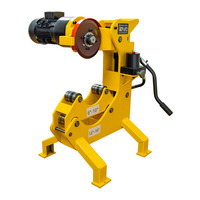 Machine de découpe de tuyaux en acier électrique hydraulique 220V de 6 à 16 pouces, sans étincelles, découpe à froid, coupe-tuyaux de 406 mm, QN16, garantie 1 an