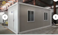 Maison conteneur à structure en acier durable avec conception modulaire pour une installation rapide, maison mobile