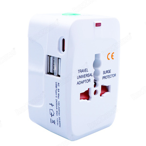 Phổ Travel Adapter tất cả trong một chúng tôi anh EU AU trên toàn thế giới du lịch cắm Adapter với USB C và 2 USB travel adapter - Product Image 1