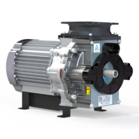 Compresseur d'air à courant alternatif refroidi par air à moteur turbo scroll sans huile 9 Cfm 2 bar pour générateur d'oxygène