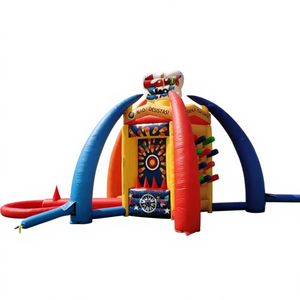 Jeu de tir interactif gonflable en PVC pour événements commerciaux, idéal pour les fêtes et la location - Product Image 1