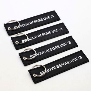 Llaveros Personalizados con Logotipo Tejido, Etiquetas de Tela 'Remove Use' para Entusiastas de la Aviación, Coleccionables Ecológicos - Product Image 3