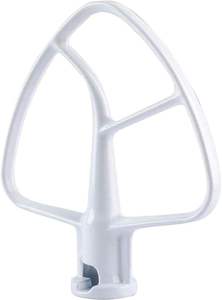 K45b Kit Chen Aid Gecoate Platte Klopper Compatibel Met 4.5-Qt <span class=keywords><strong>Mixer</strong></span> Kom Kantelkop Standaard Peddelbevestiging K45 K45ss Ksm75 Ksm90 - Product Image 2