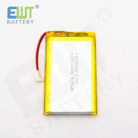 Offre Spéciale Meilleur Prix Rechargeable Lp 804068 3.7v 2500mah batterie Pour Voiturettes de Golf Application