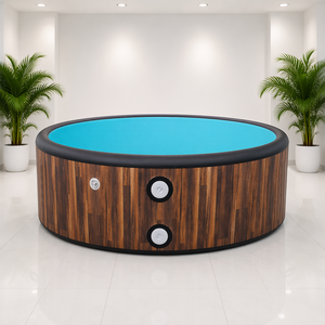 <span class=keywords><strong>Jacuzzi</strong></span> gonflable portable et <span class=keywords><strong>pliable</strong></span> pour 2 à 6 personnes, bain à remous à température constante, spa à bulles pour jardin extérieur - Product Image 4