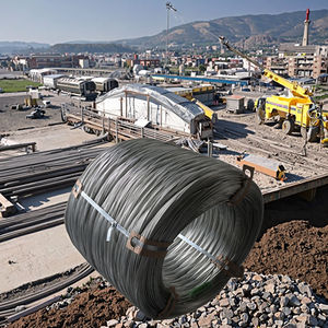 Q1951.8-5 personalizzato Aosen. 0mm ha galvanizzato il materiale di spessore del rivestimento del filo per imballare del bestiame - Product Image 1