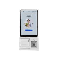 Terminal de Pago de Sobremesa con Pantalla Táctil, Lector de Tarjetas, para Comercios, Restaurantes y Autoservicio, Android, WiFi