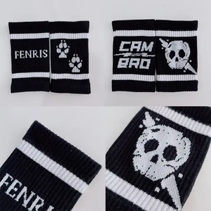 Tùy Chỉnh chéo tập thể dục dây đeo cổ tay với logo thể thao sweatbands không có tối thiểu cổ tay Brace hỗ trợ quảng cáo - Product Image 2