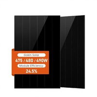 Panneaux solaires haute puissance tout en verre Mono PERC Bifacial 550W 600W 650W Module PV double verre Panneaux solaires haute efficacité