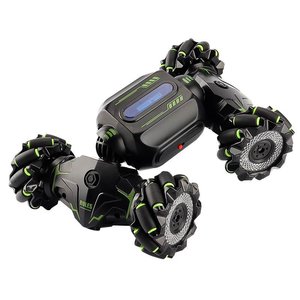 Voiture RC transformable avec contrôle gestuel et <span class=keywords><strong>télécommande</strong></span>, véhicule de drift et de cascades à rotation 360°, lumières LED et morphing automatique, câble USB, portée 30M - Product Image 1