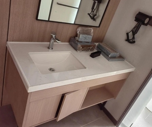 เฟอร์นิเจอร์หินอ่อนเทียมสำหรับวิลล่าโต๊ะกาแฟโต๊ะรับประทานอาหารโต๊ะรับประทานอาหาร - Product Image 5