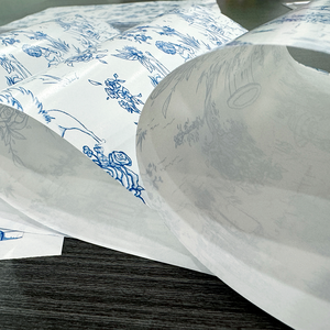 Usine directe taille personnalisée papier fantaisie enduit d'art kraft blanc matériau d'emballage en tissu certifié environnemental - Product Image 5