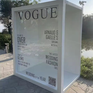 Support de toile de fond de mariage au prix d'usine, boîte de photomaton amovible pour la décoration de fête d'anniversaire et de mariage - Product Image 3