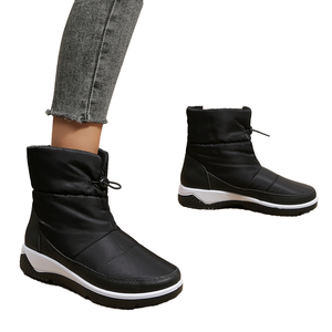 Bottes <span class=keywords><strong>de</strong></span> neige imperméables antidérapantes pour femmes 2023 Chaussures en coton chaudes doublées <span class=keywords><strong>de</strong></span> polaire respirantes pour l'hiver <span class=keywords><strong>Ski</strong></span> en plein air au nord-est - Product Image 6