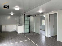 Australie Maison de conteneur extensible Maisons préfabriquées préfabriquées portables de 20 pieds