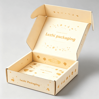 Emballage en papier ondulé personnalisé pour envoi postal, boîtes roses avec impression, boîte en papier kraft écologique, boîte d'expédition