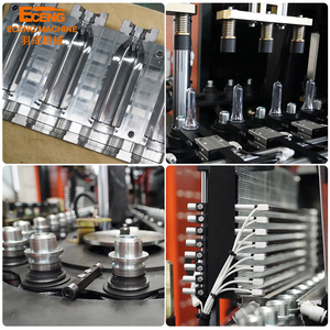 Máquina de Moldagem de Garrafas Plásticas <span class=keywords><strong>PET</strong></span> Automática Eficiente 9000BPH de <span class=keywords><strong>1</strong></span> Litro com 6 Cavidades na China - Product Image 3