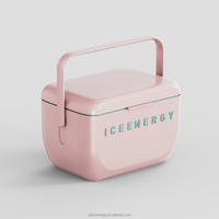 ICE TRIP 48 heures Keep Cool Blue Glacière en plastique PP pour contact alimentaire pour fruits et boissons