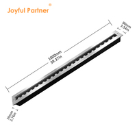 Luminaire linéaire encastré IP67 de 1000 mm en acier inoxydable pour allée, éclairage architectural souterrain