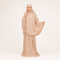 Ensemble de prière pour femmes, vêtements islamiques modestes, coupe parachute rafraîchissante
