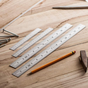 <span class=keywords><strong>6</strong></span> inch 150mm chính xác thép không gỉ machinist kim loại Cai Trị - Product Image 5