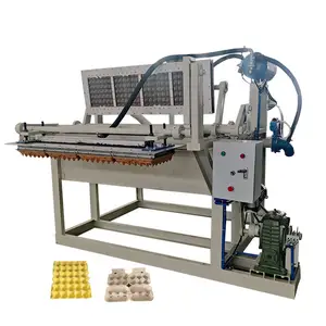 Neue Ideen für kleine Unternehmungen Abfallrecycling-Maschinen Papier Eier-Schale-Herstellungsmaschine Produktionslinie