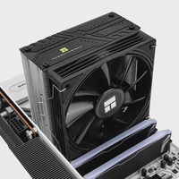 Refroidisseur d'air pour processeur Thermalright ASSASSIN CLASSIC 4 BLACK, 4 caloducs de 6 mm, ventilateur PWM de 120 mm, compatible LGA1700 LGA1851 AM4 AM5, vente en gros