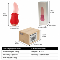 Vibrateur Lèche-Langue en Silicone Rechargeable 10 Fréquences Stimulateur Clitoridien Point G Jouet Adulte Masseur pour Femme CE RoHS