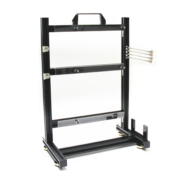 WENJUN DIY MATX case opening rack vertical bare case portable support water cooling full open heat dissipation LV05