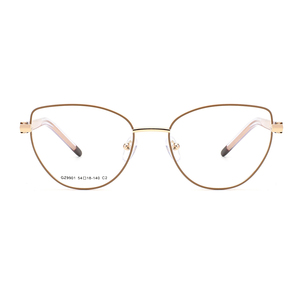 클래식 경량 풀림 캣아이 메탈 안경테 (독서용 안경) - Product Image 1