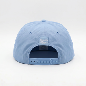 Casquettes Snapback personnalisées avec logo brodé en 3D, casquettes à 5 panneaux, casquettes en nylon non structurées - Product Image 4