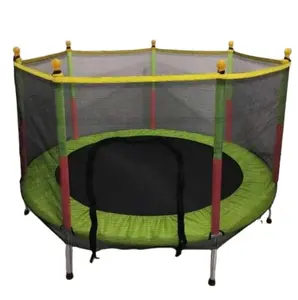 Hot Bán 6ft Mini Trẻ Em Ngoài Trời Trampoline Với Lưới An Toàn Vòng Lều/Mái Cho Cậu Bé/Cô Gái Chất Liệu Vải Trực Tiếp Từ Trung Quốc - Product Image 1
