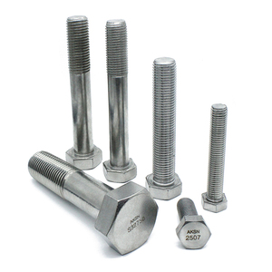 Bu lông siêu song công s32750/2507/1.4410 // bu lông <span class=keywords><strong>Stud</strong></span> hợp kim 2205 | ASTM A182 / DIN 976 thanh ren - Product Image 3