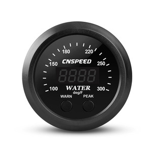 CNSPEED เครื่องวัดอุณหภูมิน้ำแบบดิจิตอล จอแสดงผล LED ขนาด 2.5 นิ้วสำหรับการอัพเกรดรถจักรยานยนต์ - Product Image 1