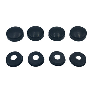Black Plastic Decorative Caps 16mm For <b>Bathroom</b> Faucet <b>Accessories</b> - Product Image 1
