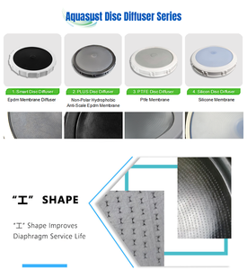 Diffuseur à disque d'<span class=keywords><strong>a</strong></span>ération à bulles fines pour le traitement des eaux usées et l'<span class=keywords><strong>a</strong></span>ération en aquaculture - Vente chaude - Product Image 5