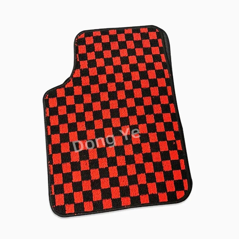 Treillis en damier Moteurs généraux tapis de sol spécial voiture spécial tapis de sol en treillis personnalisé Asie du Sud-Est tapis de sol de voiture