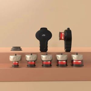 Scpanda Masseur intelligent 5-en-1 pour thérapie par ventouses, avec lumière rouge et bleue, infrarouge, physiothérapie, soulagement ciblé de la douleur et aspiration corporelle - Product Image 1