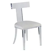 Acrylic Dinning Chair Perspex lucite banquet chair with Cushion