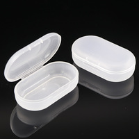 Boîte de rangement pour bouchons d'oreille, étui organisateur de voyage mignon, Mini petits conteneurs de rangement en plastique, étui d'accessoires pour écouteurs Bluetooth Portable