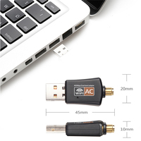 Tarjeta de red USB 2,0, adaptador inalámbrico de 150Mbps con dongle WIFI MT7601 RTL8188 RT5370 para ordenador portátil o TV Box en Stock
